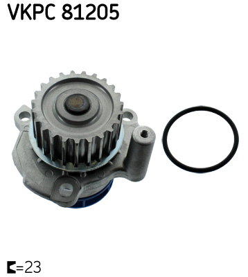 Pompă de apă, răcire motor VKPC 81205 SKF